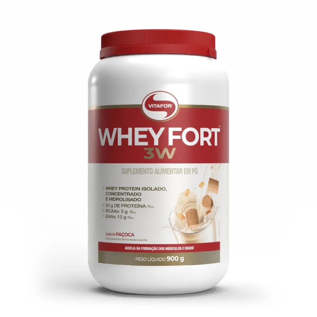 WHEY FORT® 3W 900g Paçoca