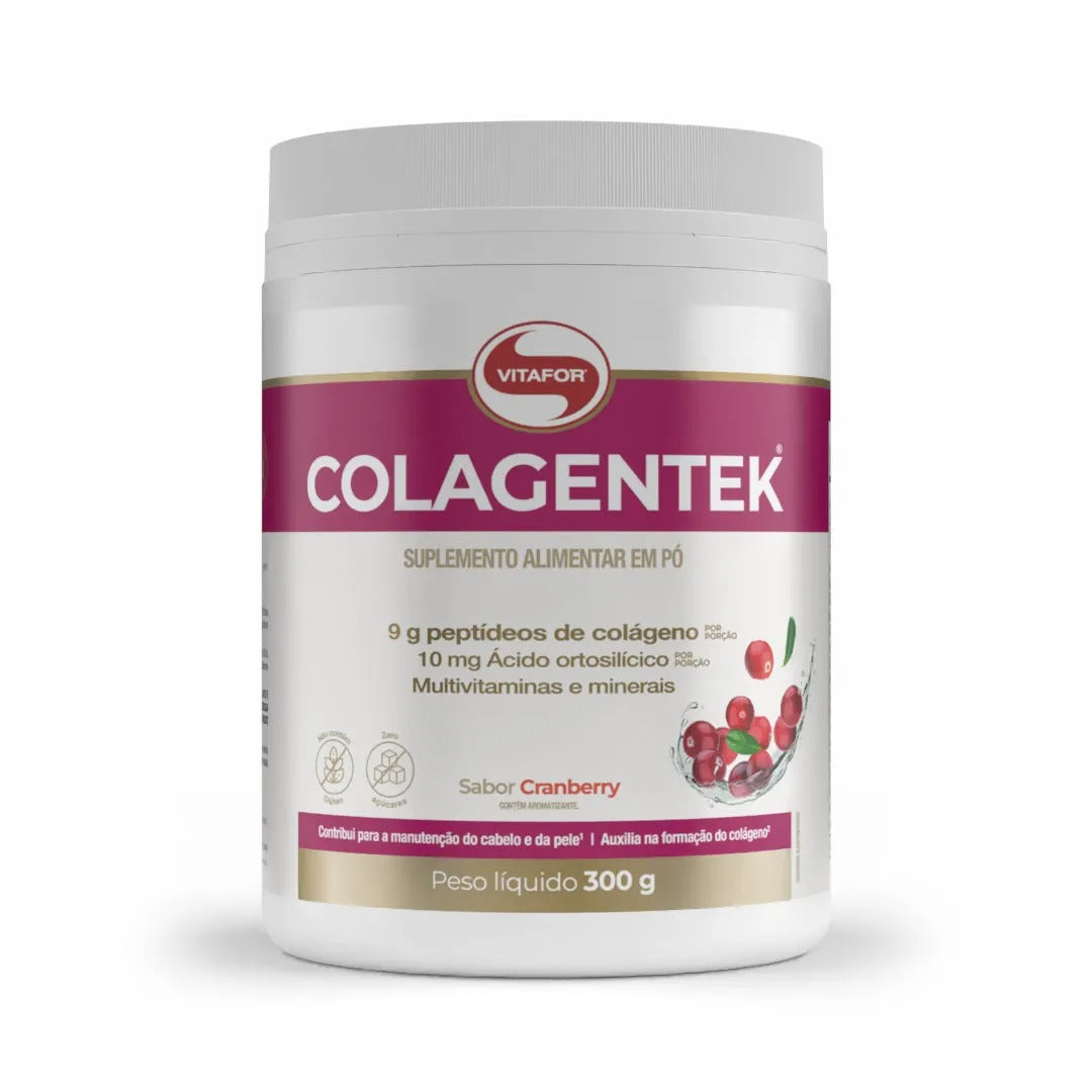 COLAGENTEK®: Sabor Cranberry 300g