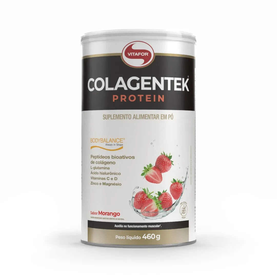 COLAGENTEK® PROTEIN - BODYBALANCE® Sabor Morango 460g