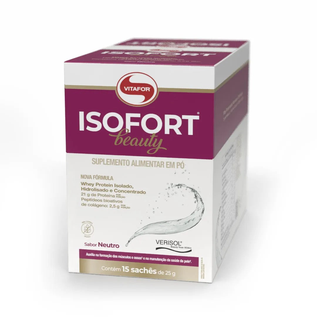 ISOFORT® BEAUTY – 15 sachês 25g neutro