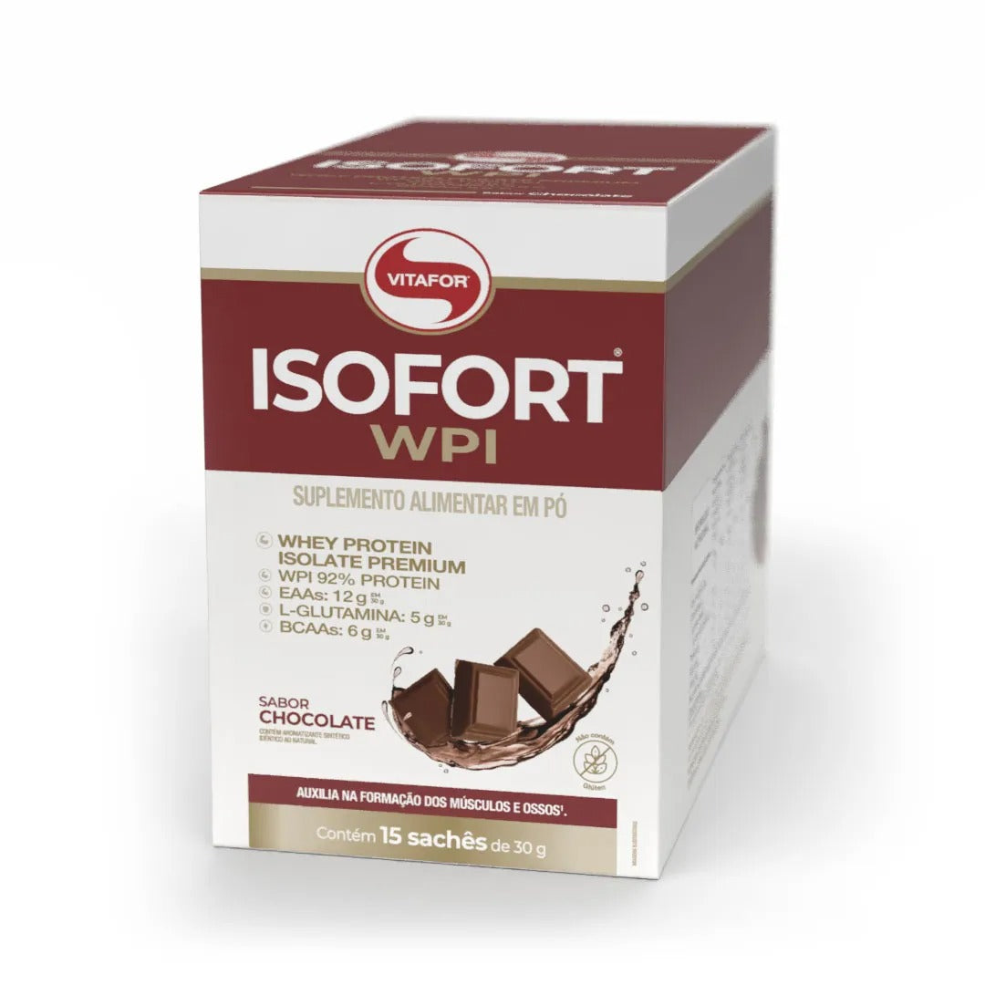 ISOFORT® BEAUTY – 15 sachês 25g cacau