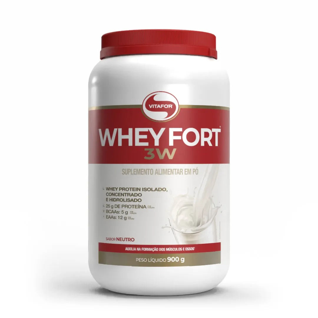 WHEY FORT® 3W 900g Neutro