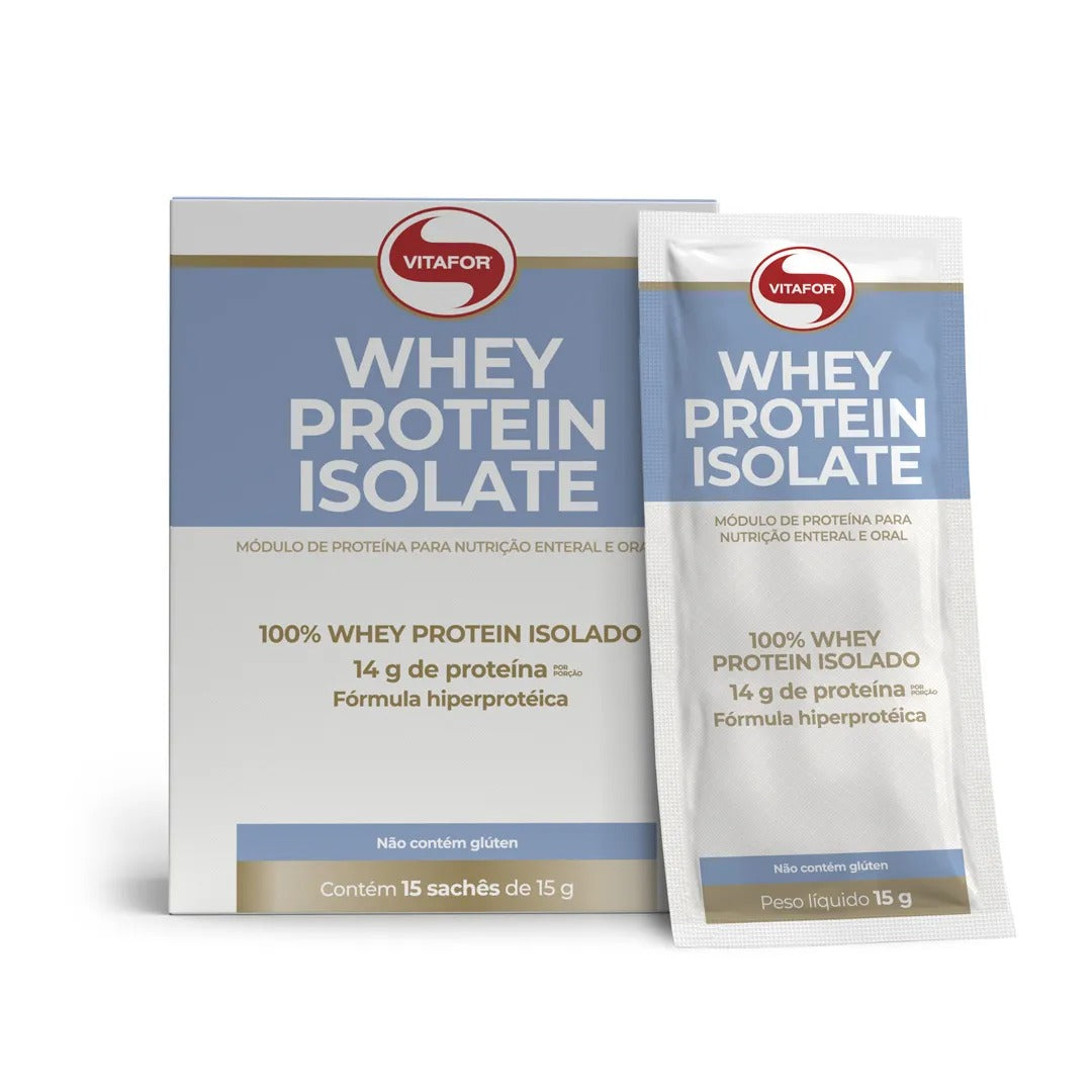 WHEY PROTEIN ISOLATE 15 Sachês 15g